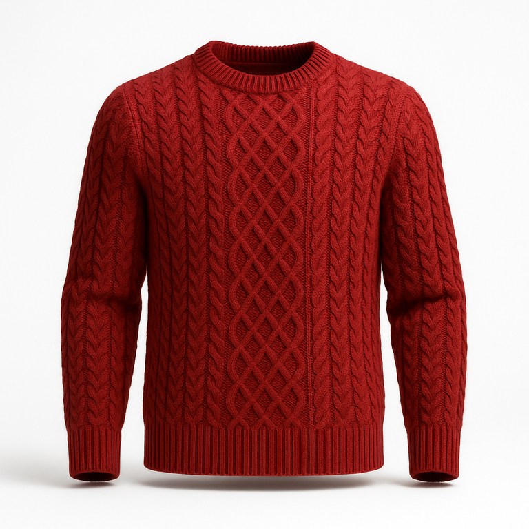 Crimson Stadium Crew Sweatshirt